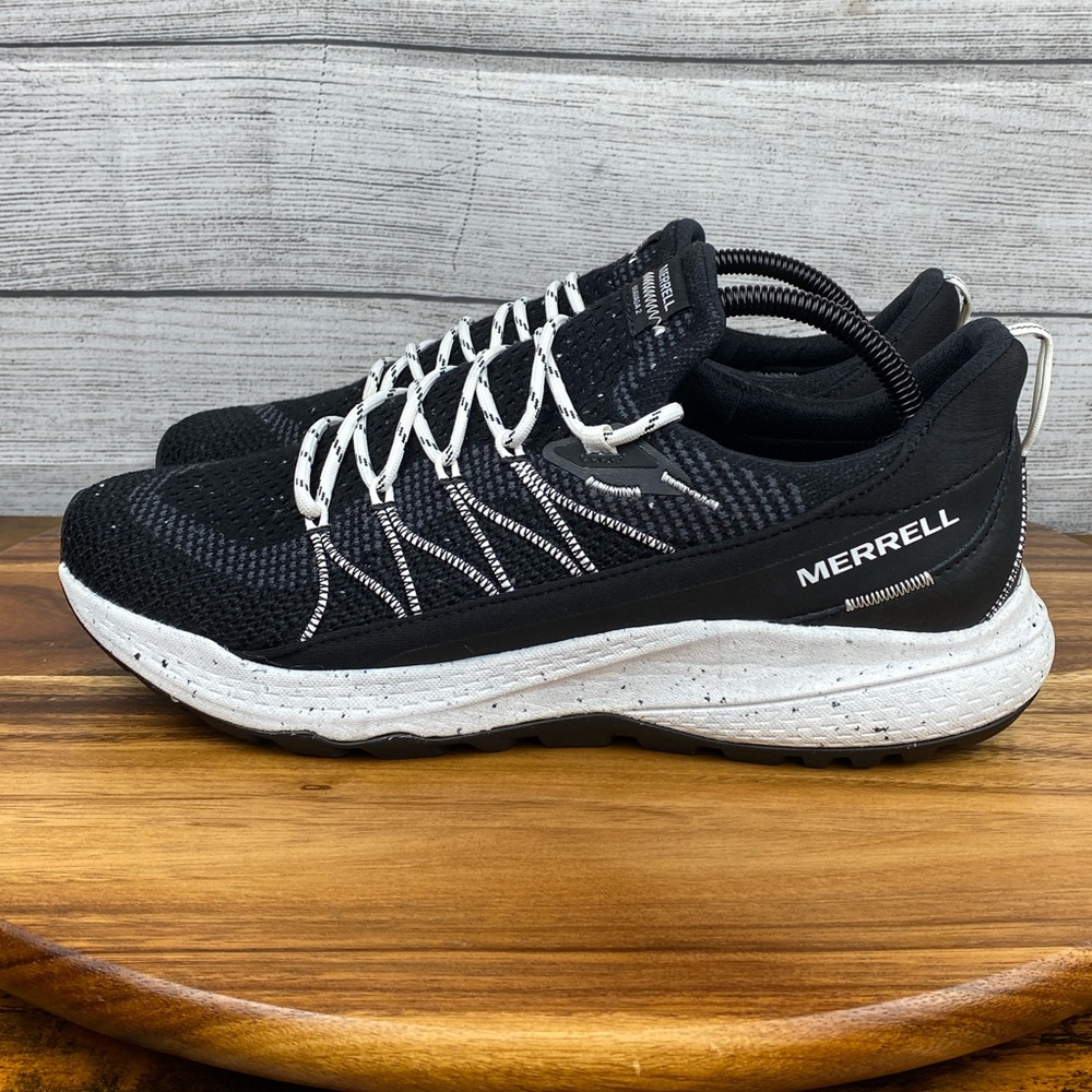 Merrell Black and White Women's Athletic Shoes